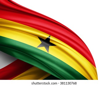 ghana-flag-silk-